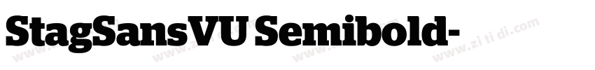 StagSansVU Semibold字体转换 StagSansVU Semibold字体转换